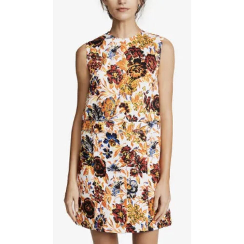 MSGM Floral Sleeveless Dress - Multicolor